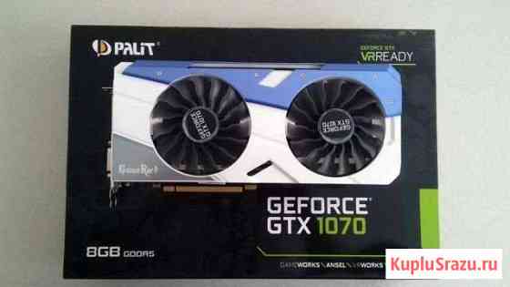 Видеокарта Palit GeForce GTX 1070 GameRock Каменск-Шахтинский
