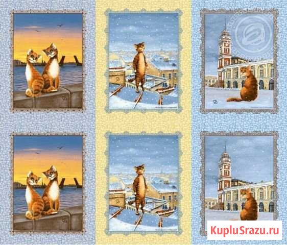 Новогодние полотенца рогожка Санкт-Петербург - изображение 1