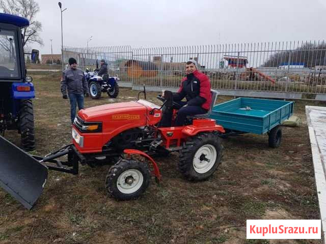 Минитрактор Русич с прицепом Казань - изображение 1