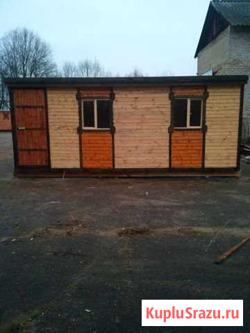 Бытовка утепленная (2,3*6м) Луга - изображение 1