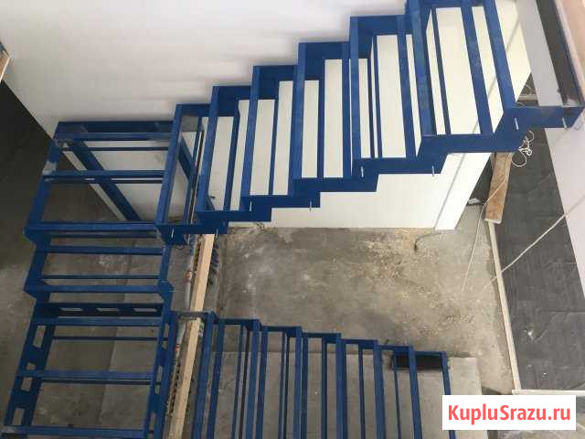 Лестница на металлокаркасе Сертолово - изображение 1