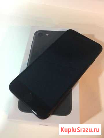 iPhone 7 black 128 GB Череповец - изображение 1