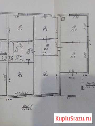 4-к квартира, 100.5 кв.м., 1/1 эт. Павловск - изображение 1