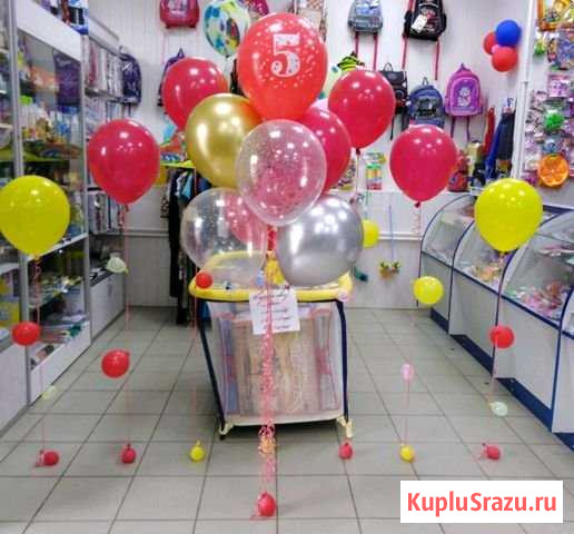 Шары гелиевые Лиски - изображение 1