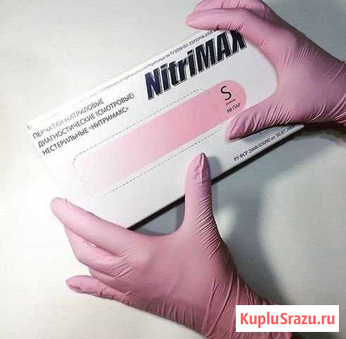Перчатки нитриловые Махачкала - изображение 1