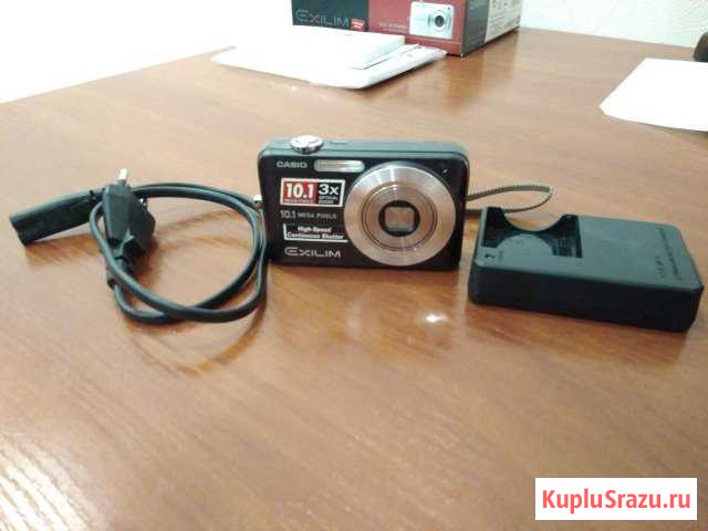 Продам фотоаппарат casio Exilim Zoom EX-Z1050 Мамоново - изображение 1