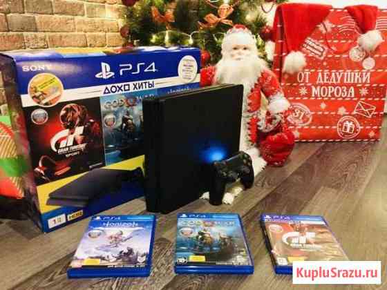 Sony PS4 Slim 1TB + 3 Игры На гарантии Киров