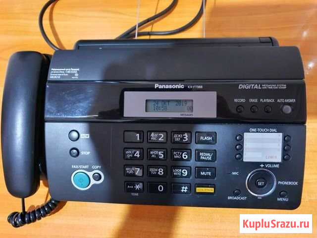 Факс Panasonic KX-FT988 Ухта - изображение 1