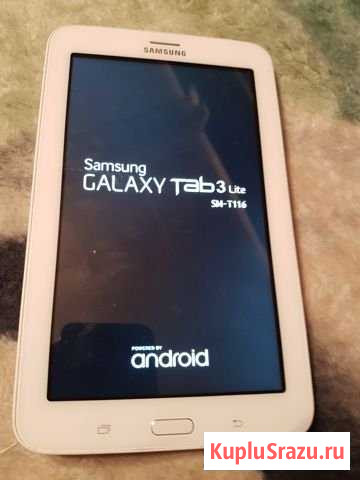 Планшет SAMSUNG android sm-t116(1 сим WI-FI) Шадринск - изображение 1