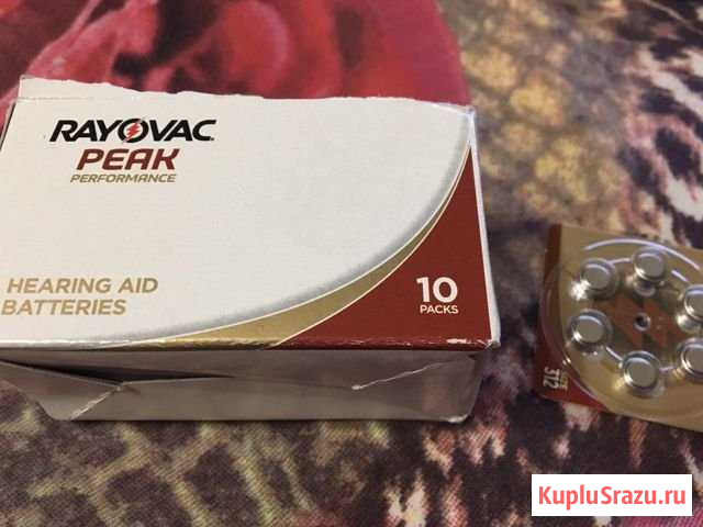 Батарей rayovac peak PR41 312 Калининград - изображение 1