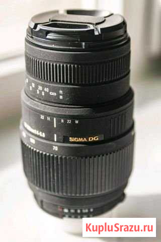 Sigma DG 70-300 f 4-5,6 Macro для Nikon Петрозаводск - изображение 1