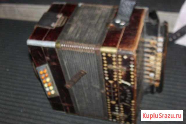 Гармонь старинная ручн работа мастер Иванов Кострома - изображение 1