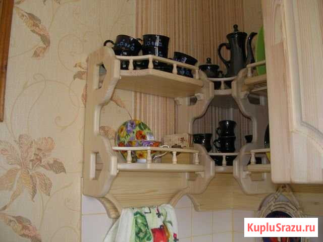 Полка кухонная из дерева Орёл - изображение 1