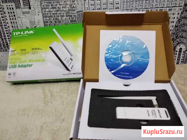 Wi-Fi адаптер TP-link TL-WN722N Тольятти - изображение 1