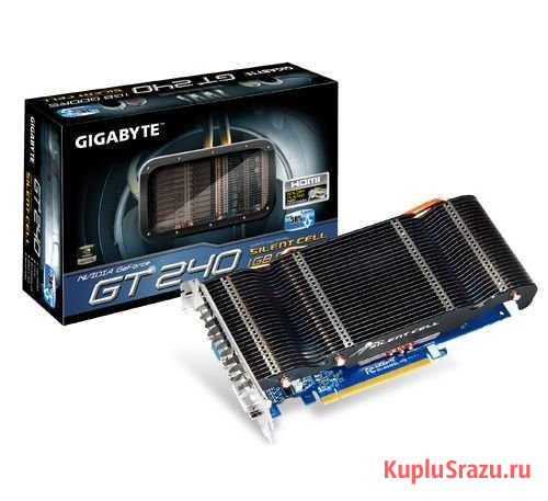 Gigabyte GeForce GT 240 1гб gddr5 Йошкар-Ола - изображение 1