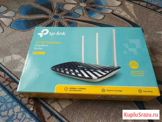 Роутер двухдиапозонный tp-link archer c20 Оренбург - изображение 1