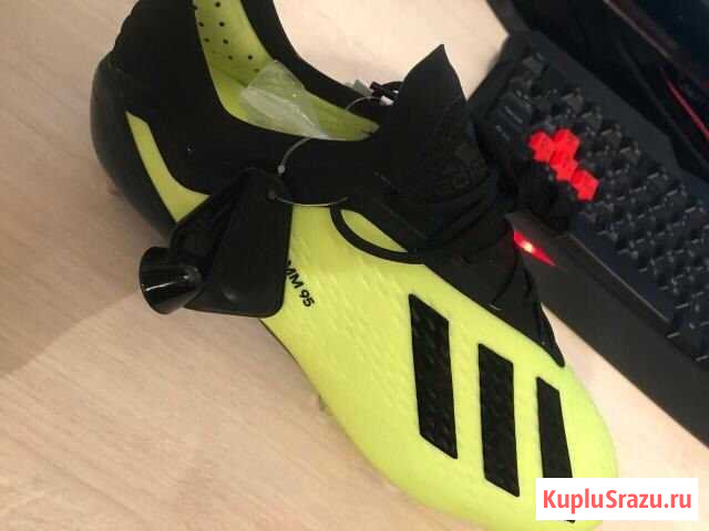 Бутсы Adidas X18.1 SG оригинал Русское - изображение 1