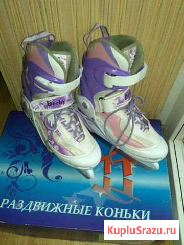 Коньки раздвижные Рязань - изображение 1