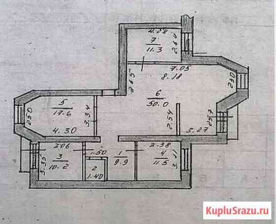 5-к квартира, 112 кв.м., 3/3 эт. Сарапул