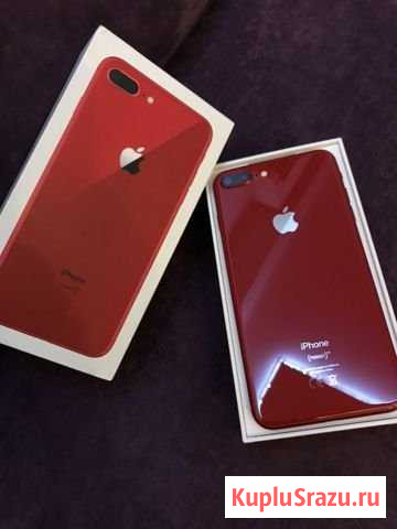 iPhone 8 Plus red (64g) Минеральные Воды - изображение 1