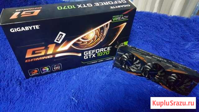 Gtx 1070 8gb Gigabyte Ростов - изображение 1