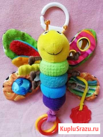 Подвесная игрушка Lamaze Весёлая пчёлка разноцвет Лобня - изображение 1