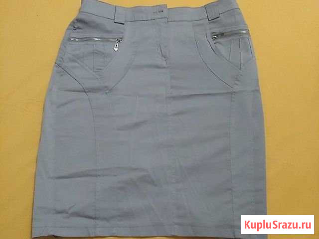 Юбка серая Электросталь - изображение 1