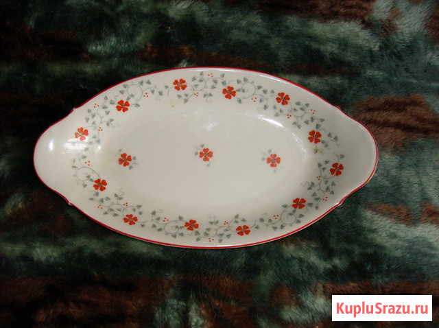 Старинный фарфоровый салатник. (Германия) Самара - изображение 1