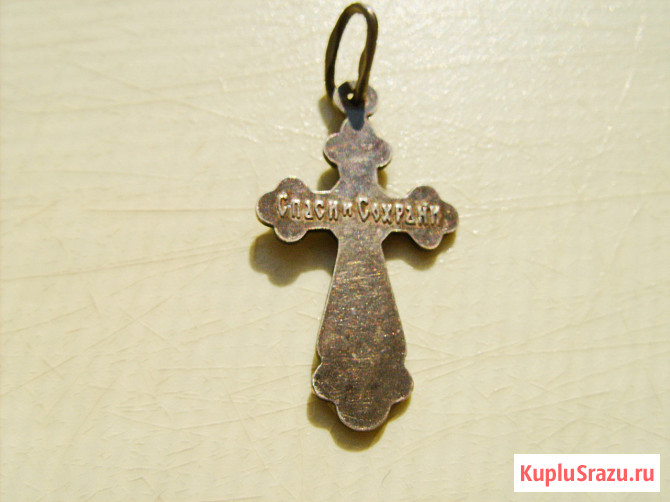 Серебряный кулон-ладанка и серебряный крестик Самара - изображение 3