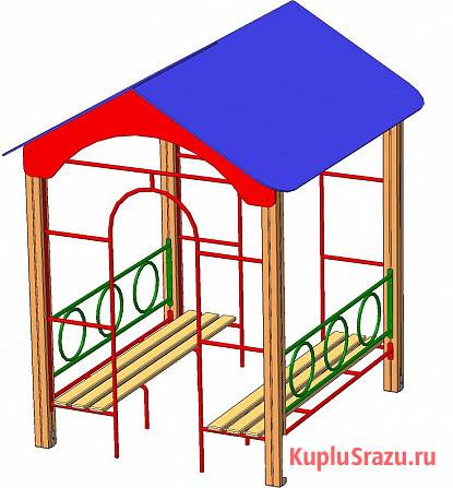 Детские домики,беседки и теневые навесы в Краснодаре от производителя Краснодар - изображение 2