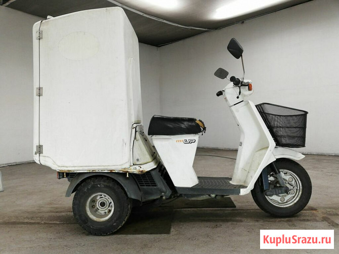 Скутер трайк Honda Gyro UP рама TA01 гв 2004 корзина грузовой Box Москва - изображение 1