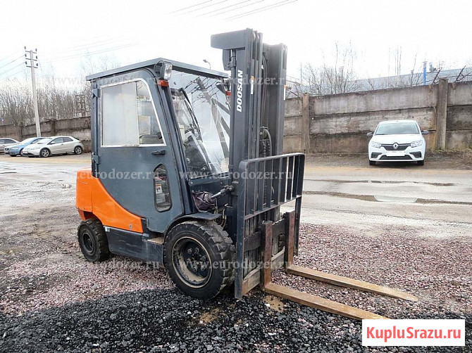 Складской погрузчик Doosan D35C-5, 3,5 т, 4,8 м Санкт-Петербург - изображение 2