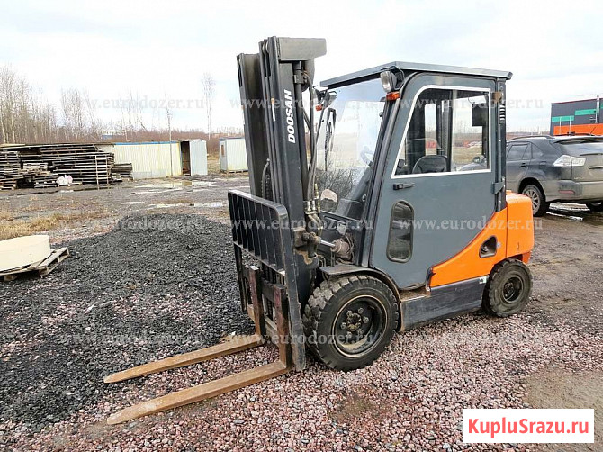 Складской погрузчик Doosan D35C-5, 3,5 т, 4,8 м Санкт-Петербург - изображение 3