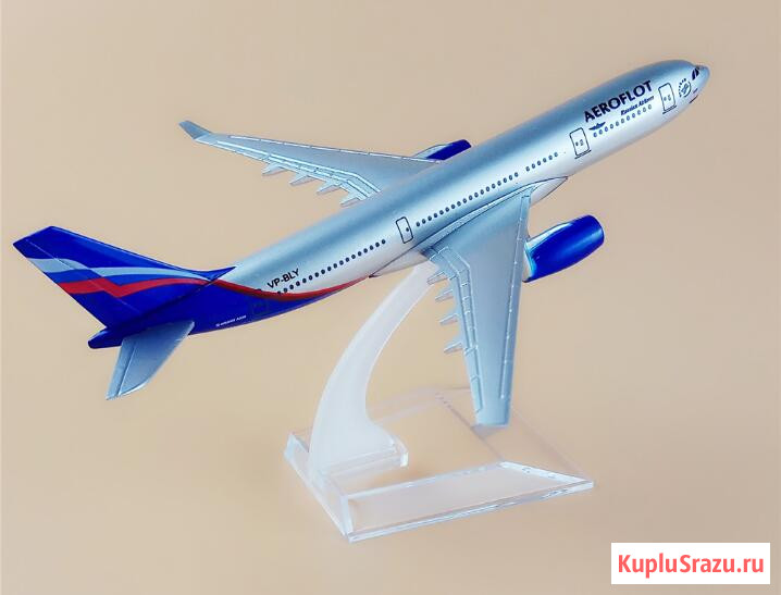 Модель самолёта Аэрофлот Российские Авиалинии Airbus 330 Airways Липецк - изображение 3