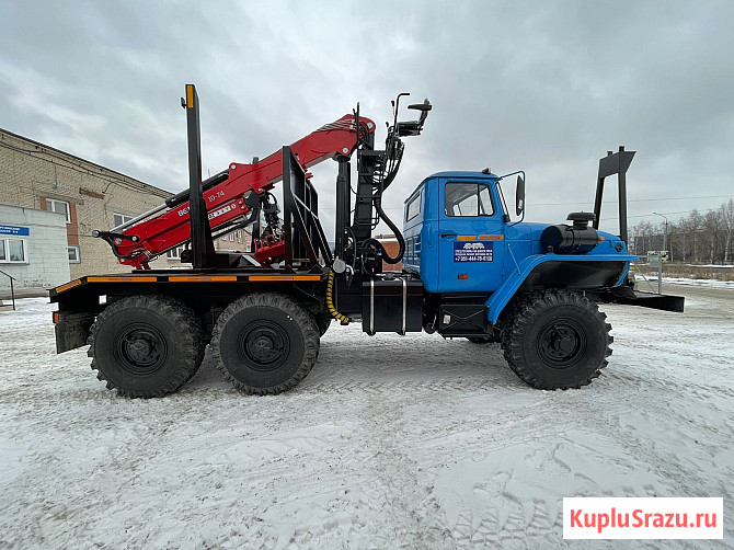 Лесовоз Урал турбированный с новым ГМ Палфингер Петрозаводск - изображение 4