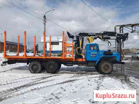 Сортиментовоз Урал ЯМЗ-236НЕ2, с манипулятором ММ 100S Архангельск