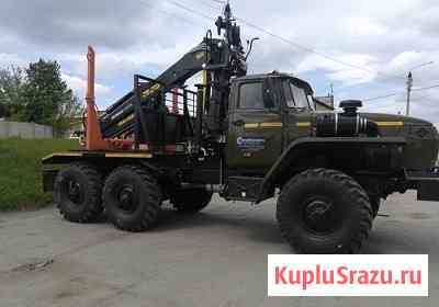 Лесовоз Урал ЯМЗ-236НЕ2, с манипулятором ММ100S Архангельск