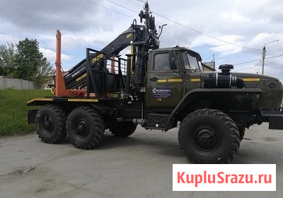 Лесовоз Урал ЯМЗ-236НЕ2, с манипулятором ММ100S Архангельск - изображение 1