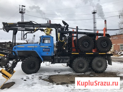 Лесовозы Урал 5557 усиленные с манипуляторами Архангельск - изображение 2