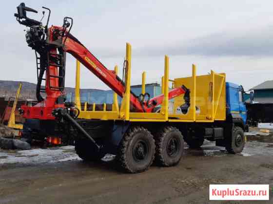 Сортиментовозы Урал бескапотные с манипуляторами от завода Архангельск