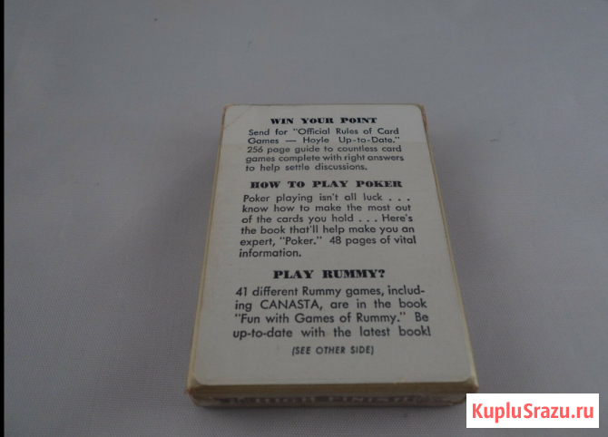 Игральные карты"Blue Ribbon Vintage 1916"Pinochle Made USA не игранные Санкт-Петербург - изображение 6