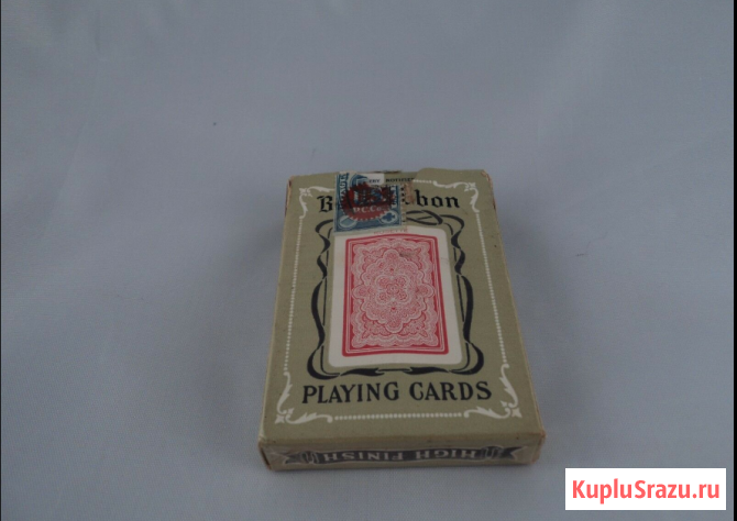 Игральные карты"Blue Ribbon Vintage 1916"Pinochle Made USA не игранные Санкт-Петербург - изображение 2