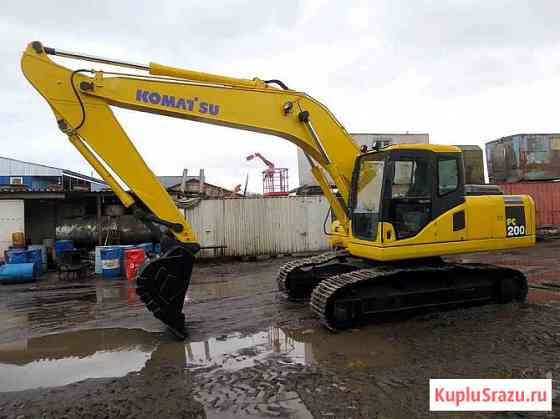 Гусеничный экскаватор Komatsu PC200-7, 2004 г Санкт-Петербург