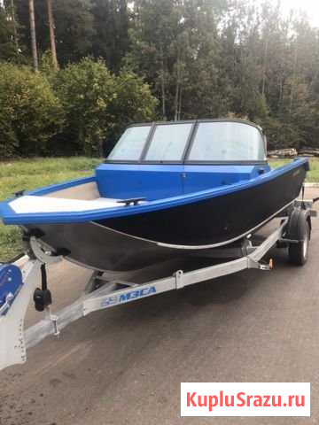 Продам комплект катер прицеп мотор эхолот Lowrance Калининград - изображение 1