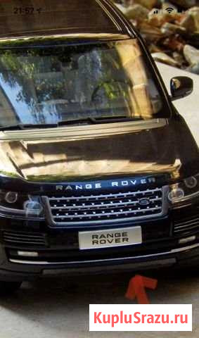 Накладка на передний бампер Range Rover L405 Агалатово - изображение 1