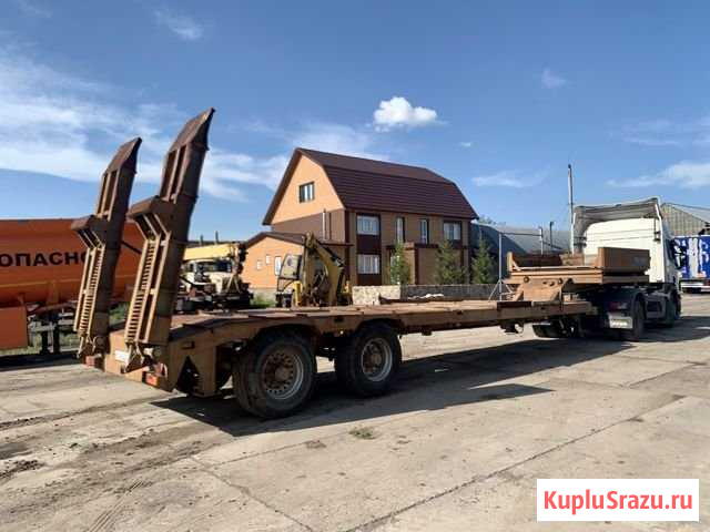 Полуприцеп тяжеловоз, трал, тсп 94163, 2008г Новосибирск - изображение 1
