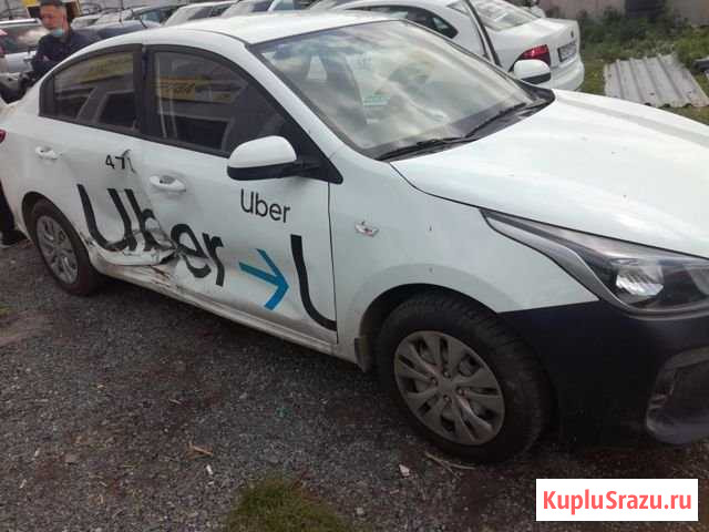 KIA Rio 1.4 AT, 2019, битый, 21 924 км Новосибирск - изображение 1