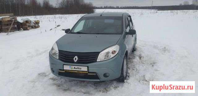Renault Sandero 1.4 МТ, 2010, 120 000 км Кострома - изображение 1