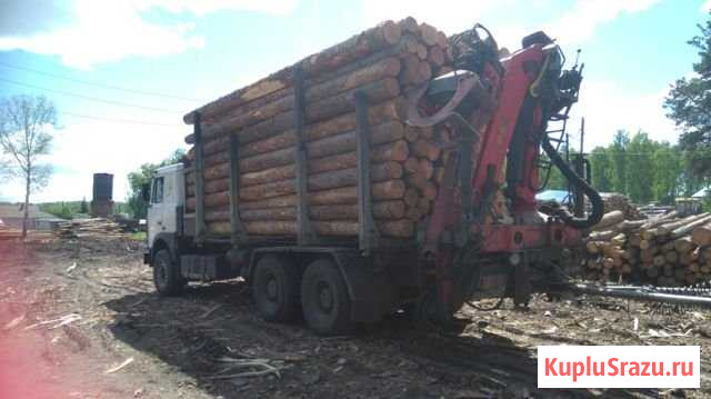 Услуги лесовоза с манипулятором Красноярск - изображение 1