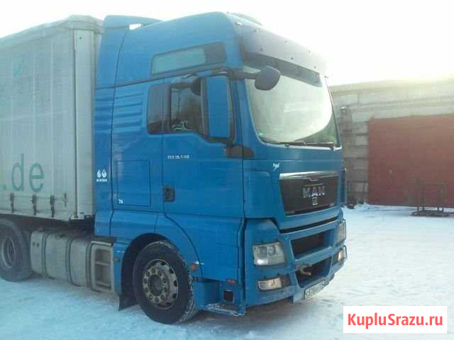 MAN TGX 18.440 (2008 г.) + прицеп Krone SDP (2006) Магнитогорск - изображение 1